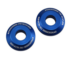 Moose Racing Distanzbuchse hinten für Yamaha YZ125 YZ250 / Fantic XX125 blau
