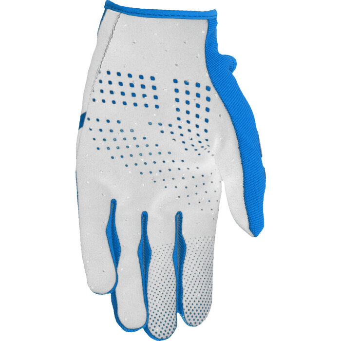 FXR Clutch Strap MX Gear Motocross Handschuhe hellblau weiss