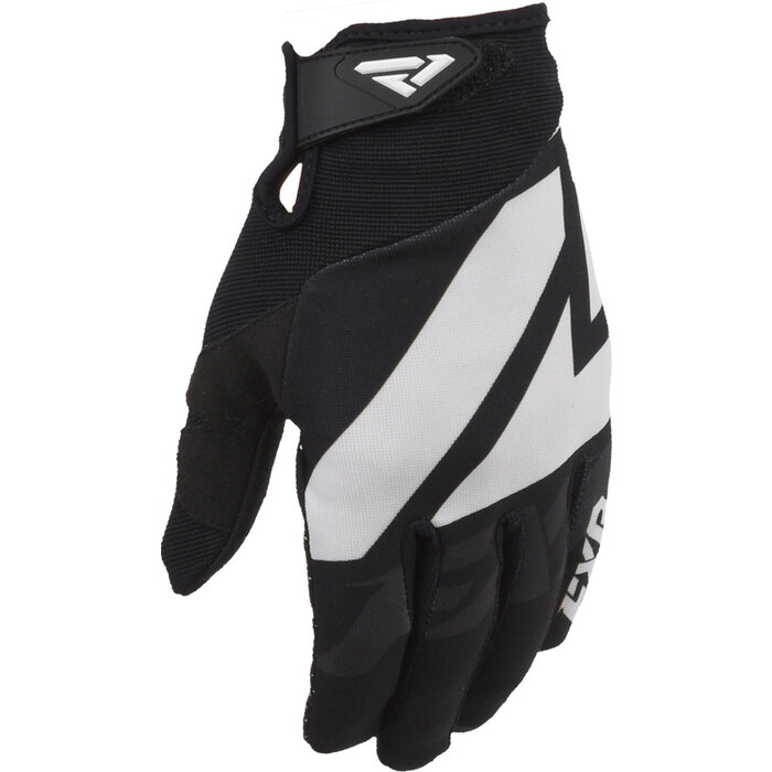 FXR Clutch Strap MX Gear Motocross Handschuhe schwarz weiss
