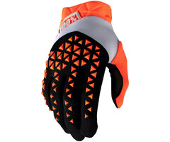 100 % Airmatic Handschuhe orange schwarz