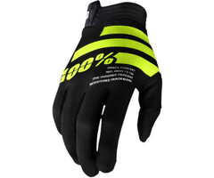 100 % iTrack Handschuhe schwarz neongelb