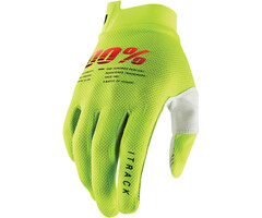 100 % Handschuhe iTrack Gloves neongelb