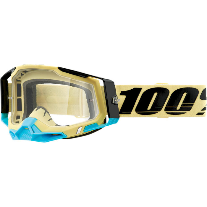 100 % Racecraft 2 MX Enduro Brille Airblast Sand
