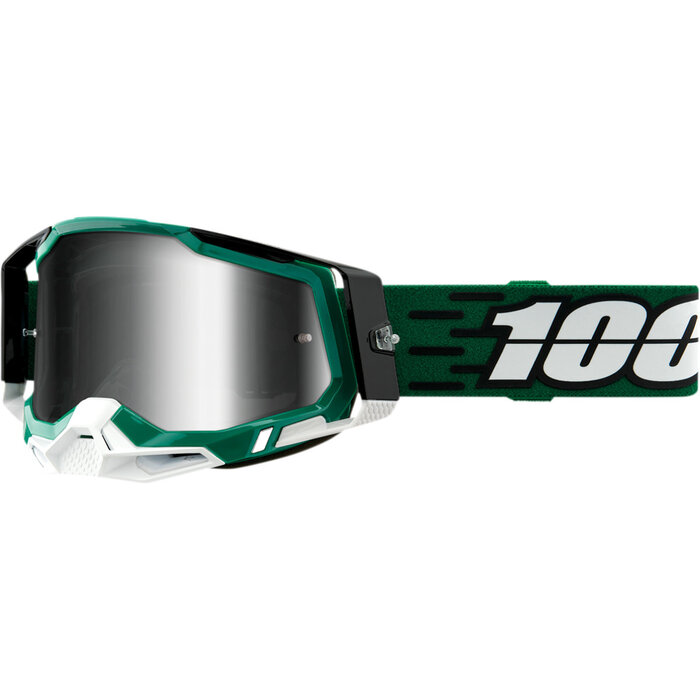 100 % Racecraft 2 MX Enduro Brille Milori grün