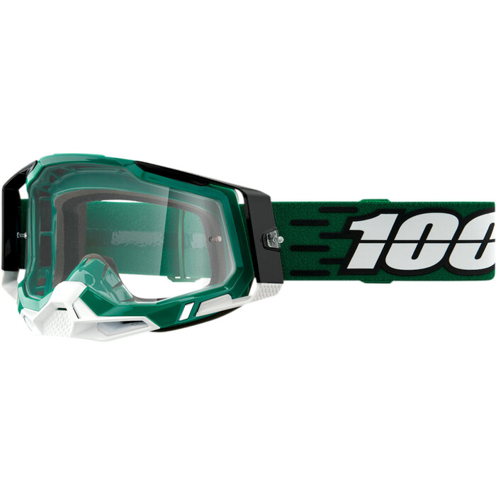 100 % Racecraft 2 MX Enduro Brille Milori grün