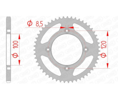 AFAM Steel Standard Rear Sprocket 38101 - 420 / 60 Zähne für Beta RR50