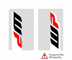 4MX Stickerset Gabel Aufkleber Fork Decal WP transparent - NEW