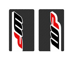 4MX Stickerset Gabel Aufkleber Fork Decal WP carbon - NEW