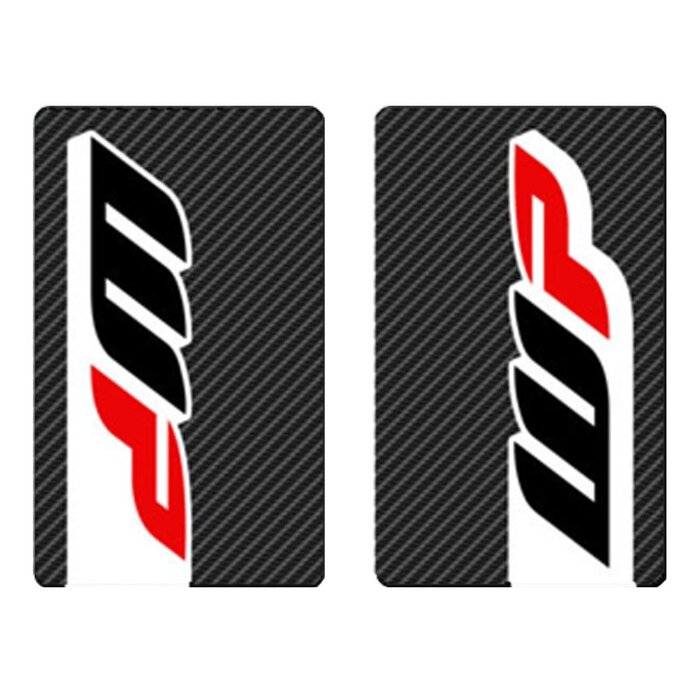 4MX Stickerset Gabel Aufkleber Fork Decal WP carbon - NEW
