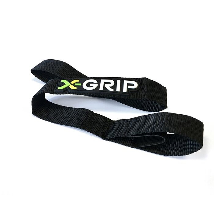X-Grip Lifting Strap Trage Gurt Bergegurt Hebeband schwarz
