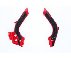 Acerbis X-Grip Frame Protector für GasGas EC EX MC ab Bj. 2021 schwarz rot