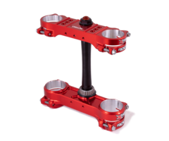 X-trig Gabelbrücke Xtrig ROCS pro GasGas  21- offset 20-22 Rot