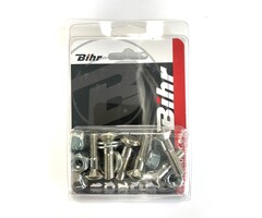 Bihr Kettenradschrauben Sicherheitsschrauben Kit für Kettenrad M8x1.00 30 mm