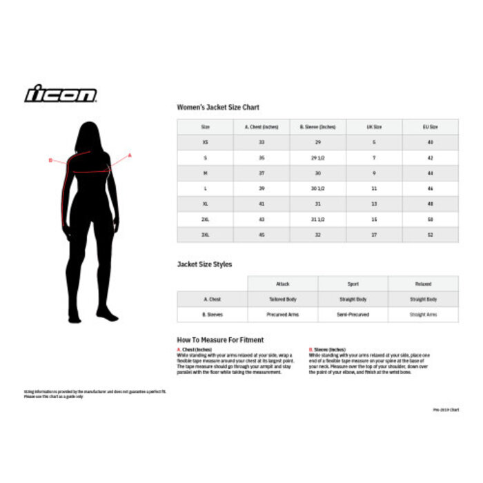 Icon Airform™ Damenjacke schwarz