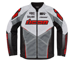 Icon Hooligan Ultrabolt™ Jacke rot