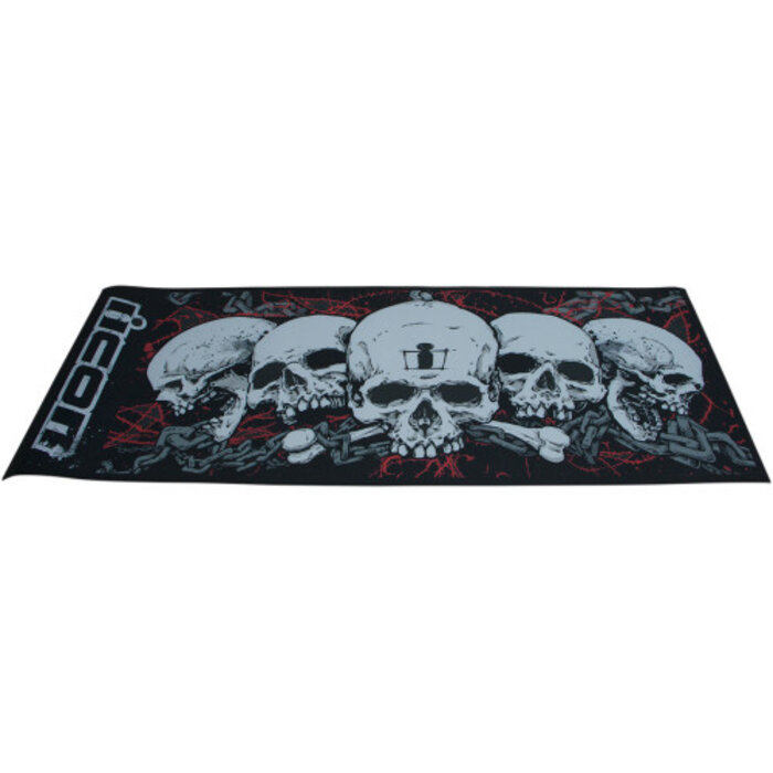 Icon Skull Fußmatte schwarz
