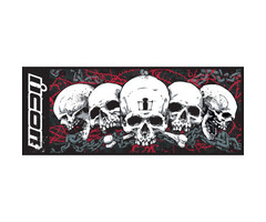 Icon Skull Fußmatte schwarz