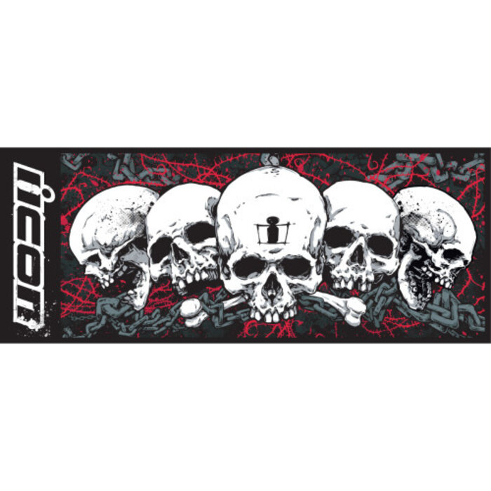 Icon Skull Fußmatte schwarz