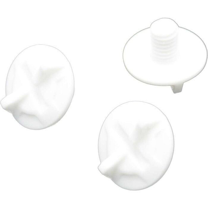 Shoei VFX-WR/ W//V-Moto/VFX-DT Visierschrauben weiss