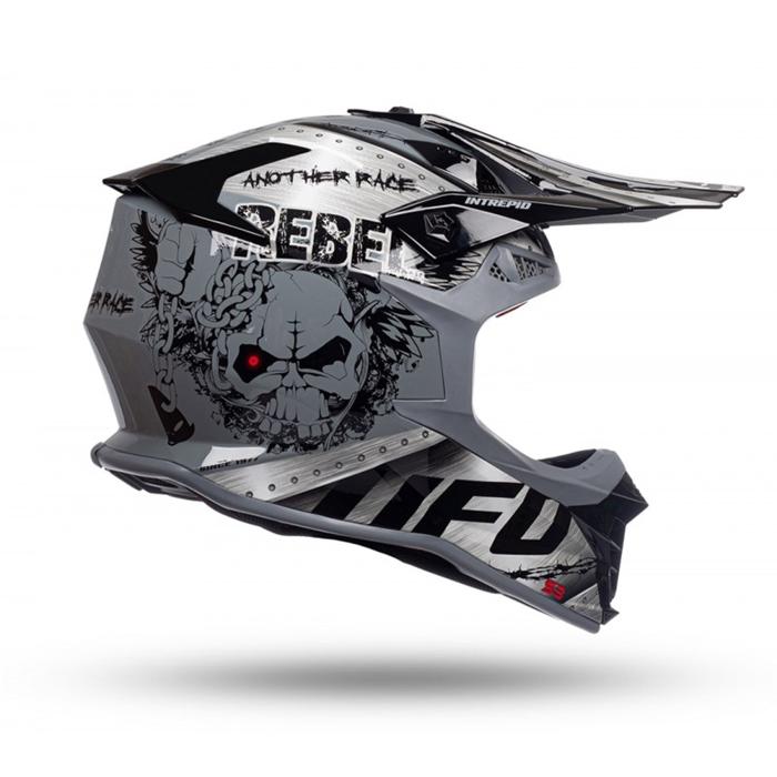 UFO Intrepid Helm - grau
