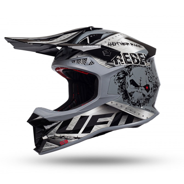 UFO Intrepid Helm - grau