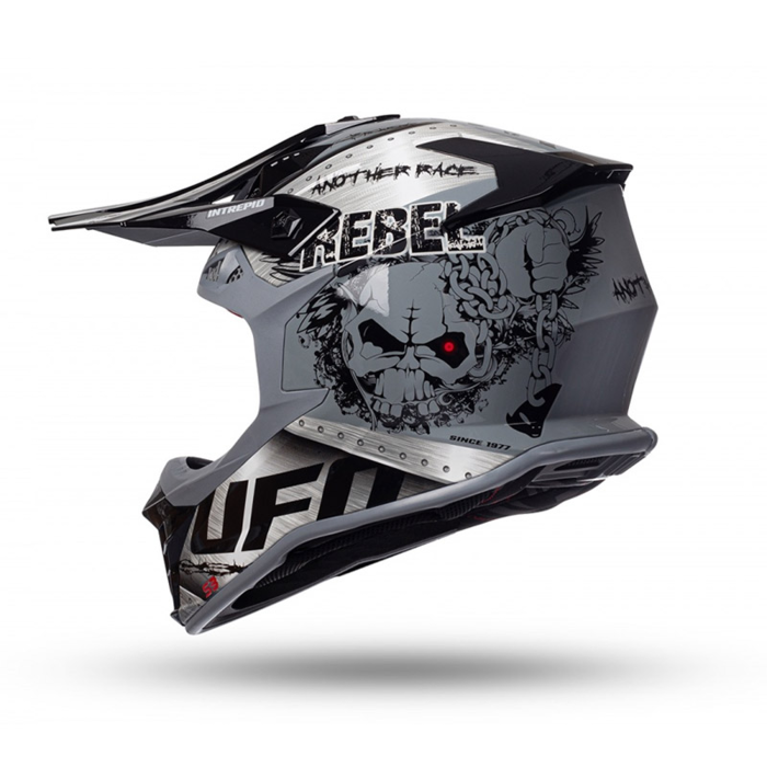 UFO Intrepid Helm - grau