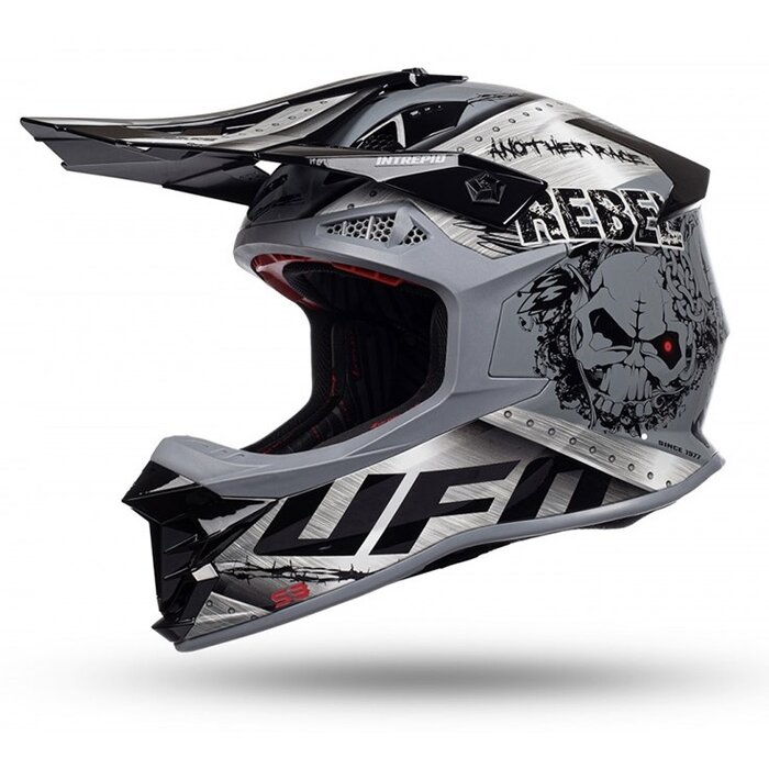 UFO Intrepid Helm - grau
