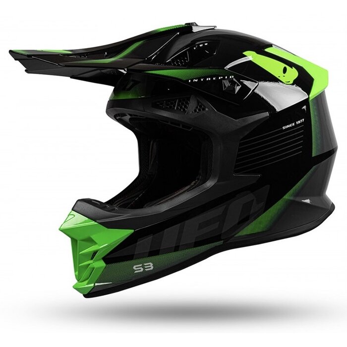 UFO Intrepid Helm - schwarz grün