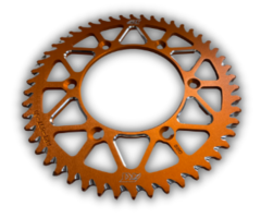 ART Kettenrad Aluminium orange für alle KTM Modelle