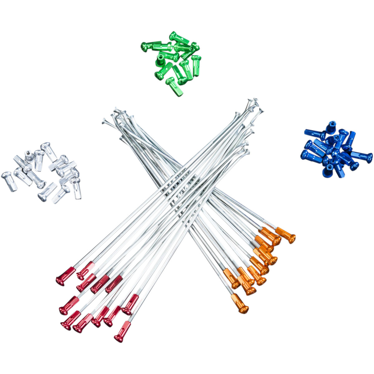 Kite 12 Stück Speichen - und Nippel-Ersatzset