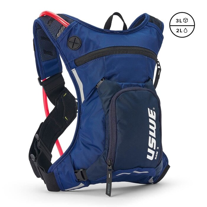 USWE Trinkrucksack Raw 3 Liter Factory blau