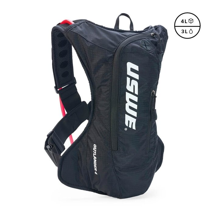 USWE Trinkrucksack Outlander 4 schwarz