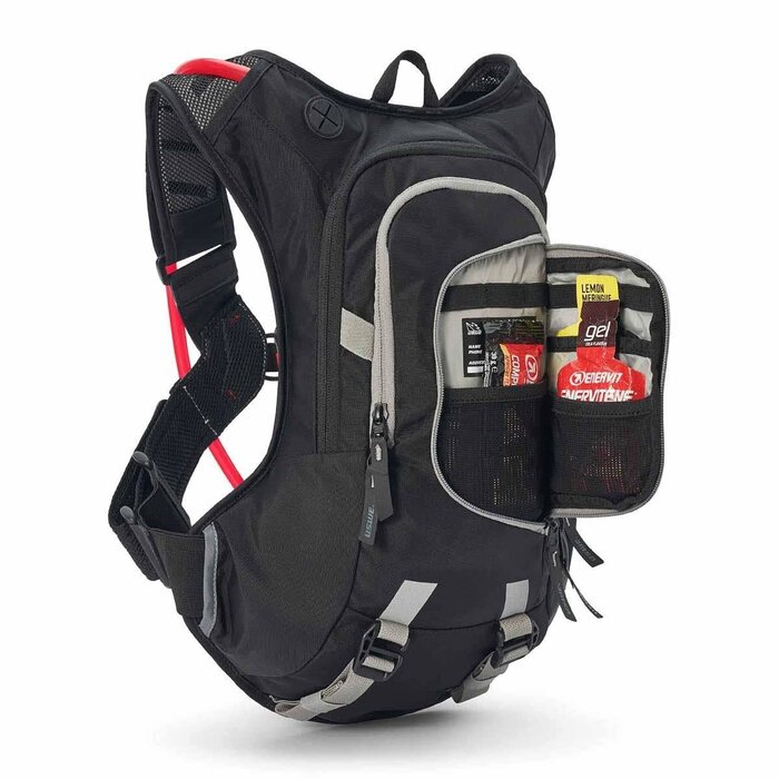 USWE Trinkrucksack Raw 8 carbon schwarz