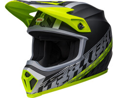Bell MX-9 Mips Helm - Offset Matte schwarz Hi-Viz gelb