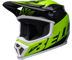 Bell MX-9 Mips Helm - Disrupt Gloss schwarz grün