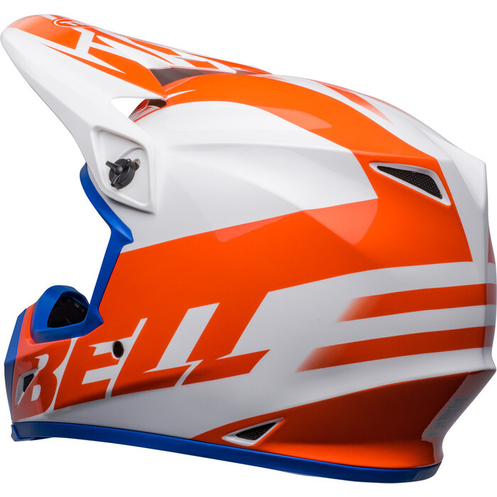 Bell MX-9 Mips Helm - Disrupt Gloss weiss orange
