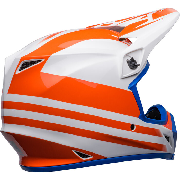 Bell MX-9 Mips Helm - Disrupt Gloss weiss orange