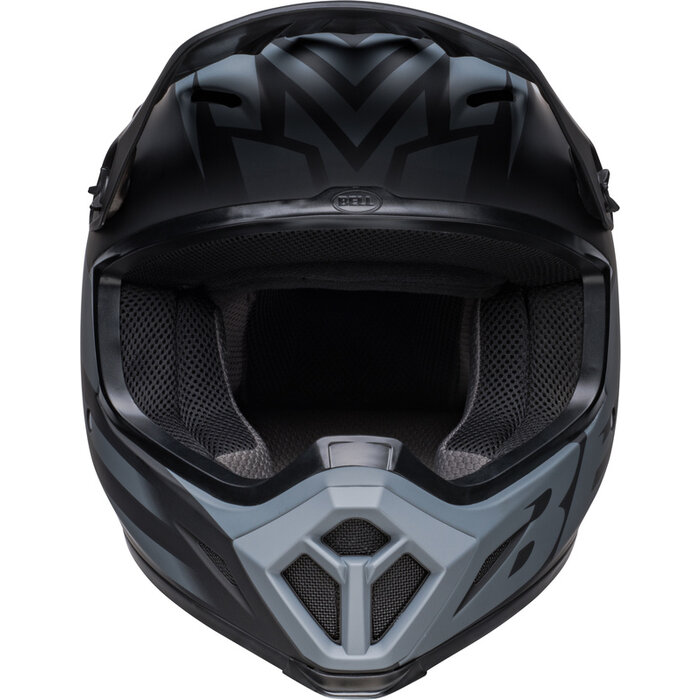Bell MX-9 Mips Helm - Disrupt Matte schwarz Charcoal