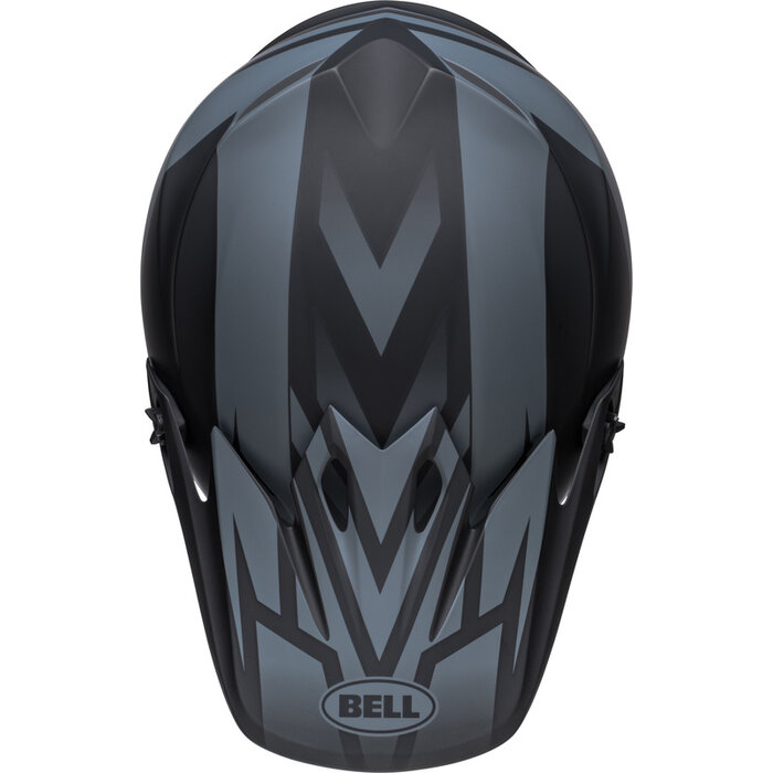 Bell MX-9 Mips Helm - Disrupt Matte schwarz Charcoal
