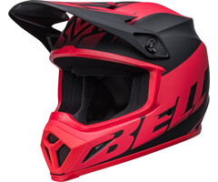 Bell MX-9 Mips Helm - Disrupt Matte schwarz rot