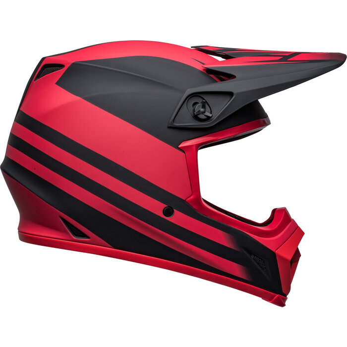 Bell MX-9 Mips Helm - Disrupt Matte schwarz rot