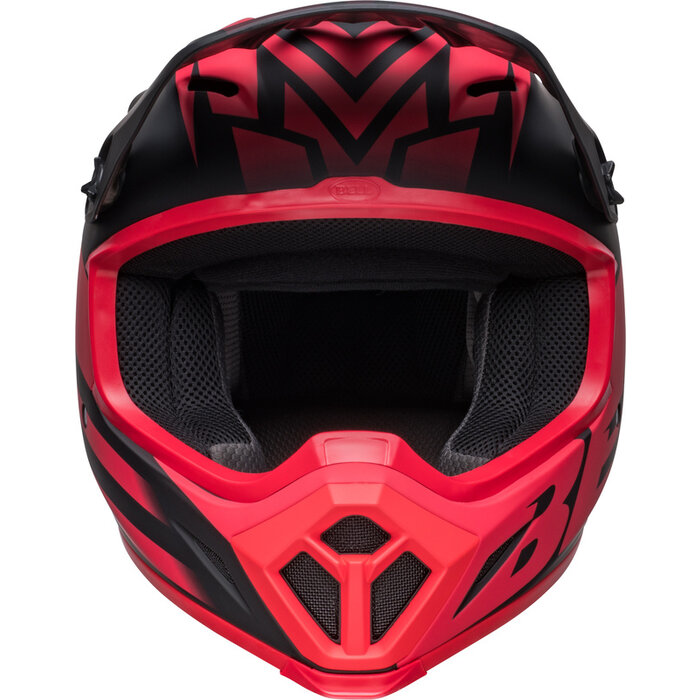 Bell MX-9 Mips Helm - Disrupt Matte schwarz rot
