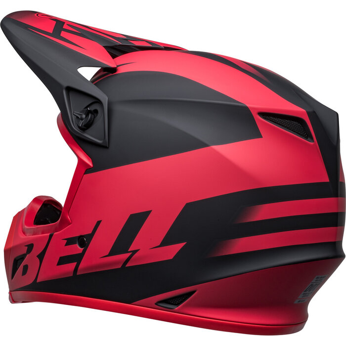 Bell MX-9 Mips Helm - Disrupt Matte schwarz rot
