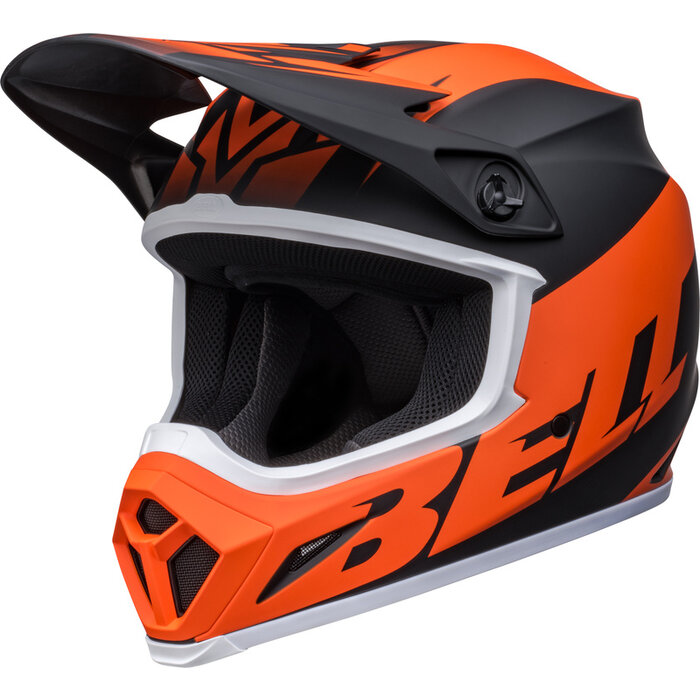 Bell MX-9 Mips Helm - Disrupt Matte schwarz orange