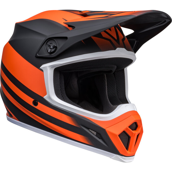 Bell MX-9 Mips Helm - Disrupt Matte schwarz orange