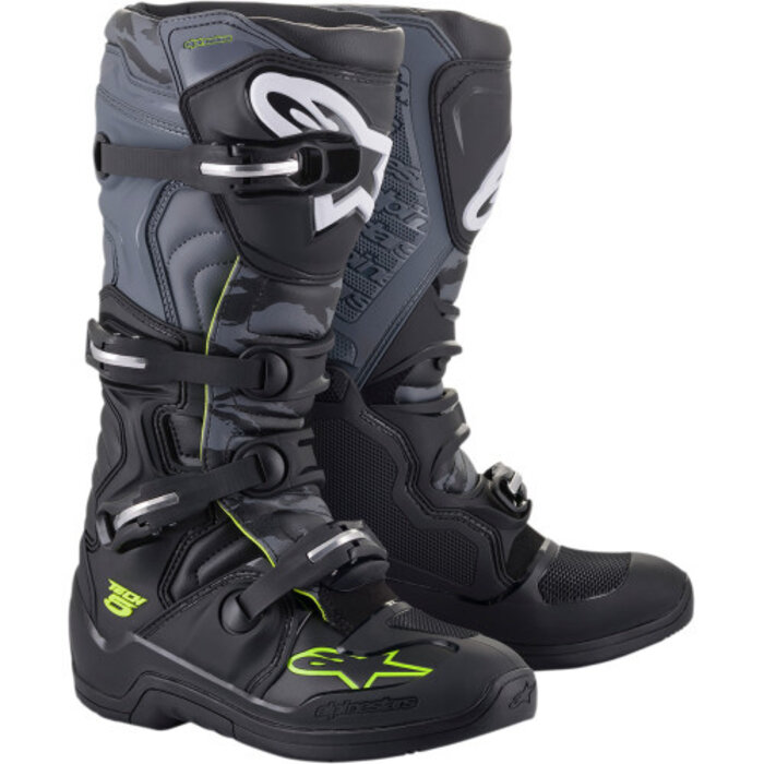 Alpinestars Stiefel Tech 5 schwarz grau neongelb