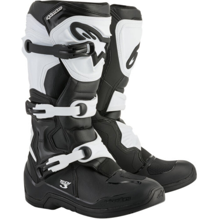 Alpinestars Stiefel Tech 3 schwarz weiss
