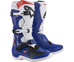 Alpinestars Stiefel Tech 3 blau weiss neonrot