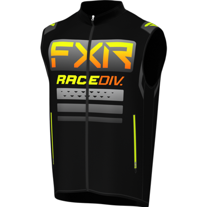 FXR RR MX Vest Fahrer Warm UP Jacke schwarz orange