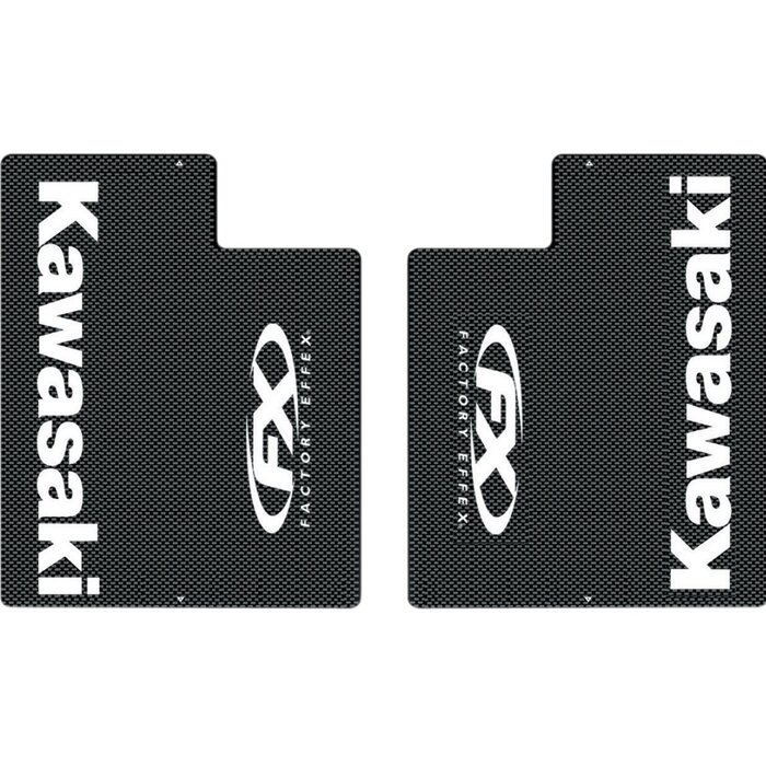 Factory Effex Stickerset Gabel Aufkleber Fork Decal Carbon Kawasaki